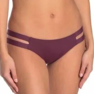Tavik Swimwear Chloe Bottom - Maroon -‎ Large